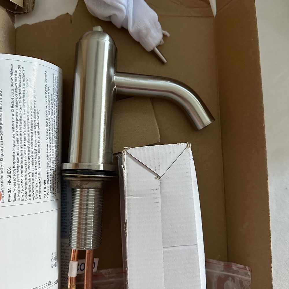 NIP Kingston Brass bathroom faucet